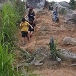 Hiking in Broga Hills with coursemates