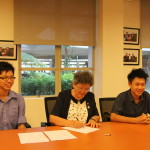 Jun Chow & Nicholas signing